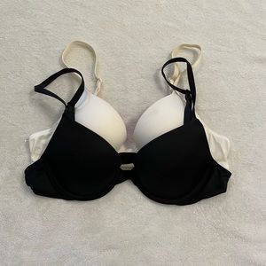 Pink push up bras. Size 34AA (2 in bundle)